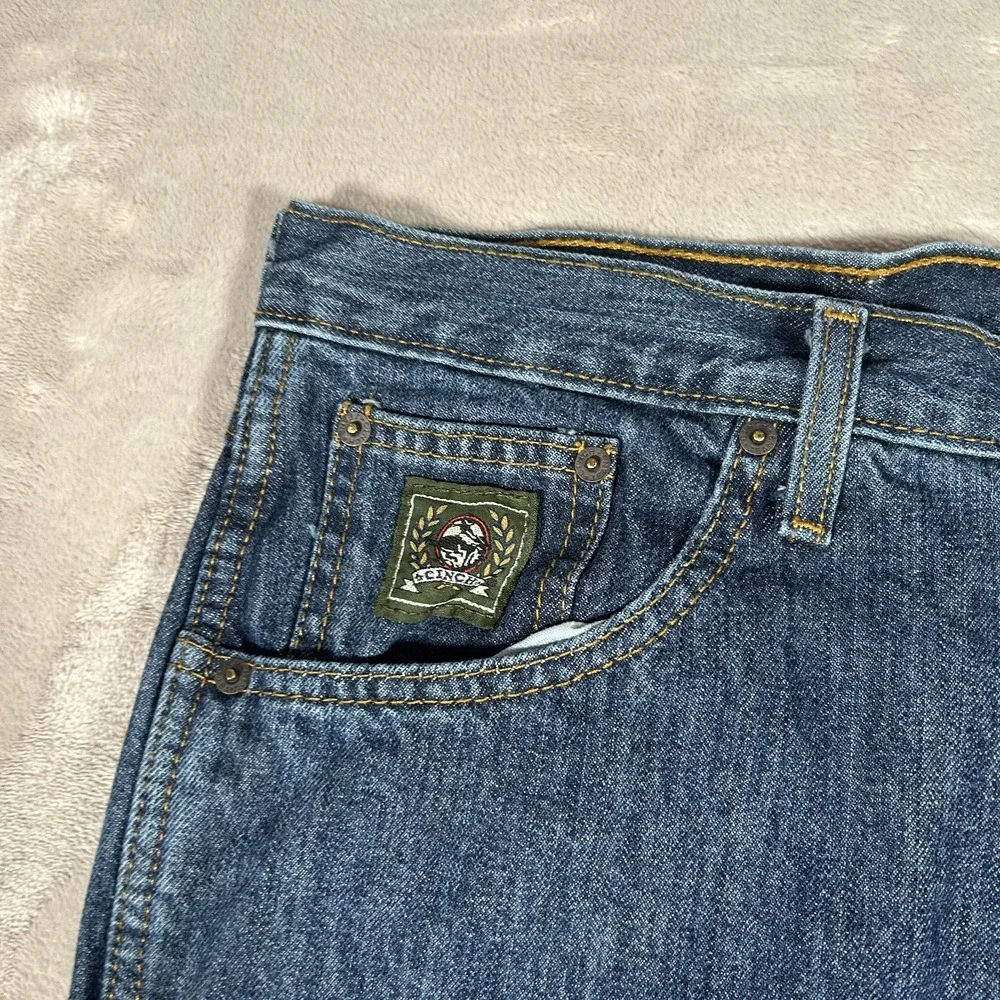 Cinch Green Label Jeans Men 42x30 Western Rancher Cowboy 5-Pocket Wide Leg Denim